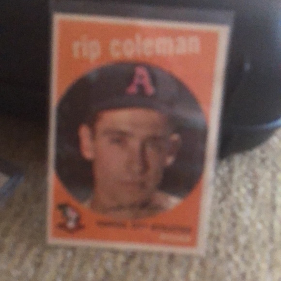 1968 Topps Rusty Staub, 1959 Topps Rip Coleman - Picture 4 of 5